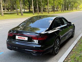 2019 Audi A8 Long 45 TDI IV (D5), чёрный, 5100000 рублей, вид 5
