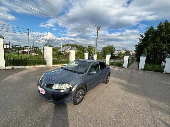 2007 Renault Megane II Рестайлинг, серый, 550000 рублей - вид 4