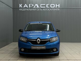 2014 Renault Logan II, синий, 760000 рублей, вид 3
