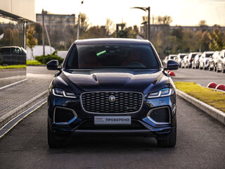2021 Jaguar F-Pace I Рестайлинг, синий, 5530000 рублей, вид 5