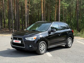 2012 Mitsubishi ASX I, чёрный, 850000 рублей, вид 2