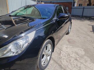 2010 Hyundai Sonata VI (YF), чёрный, 1150000 рублей, вид 4