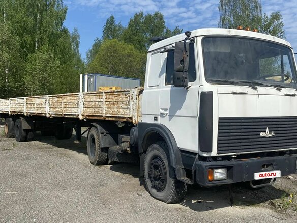 1995 МАЗ 5432, серый, 400000 рублей - вид 1