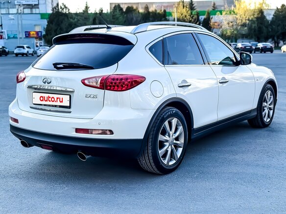 2011 Infiniti EX25 I (J50), белый, 1800000 рублей - вид 6