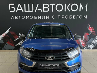 2021 Lada (ВАЗ) Granta I Рестайлинг, синий, 640000 рублей, вид 2