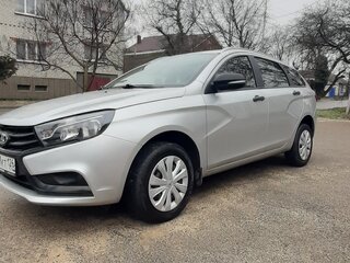 2021 Lada (ВАЗ) Vesta SW I, серебристый, 880000 рублей, вид 2