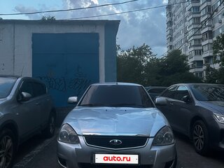 2008 Lada (ВАЗ) Priora I, серебристый, 170000 рублей, вид 1