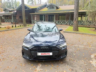 2018 Audi A6 45 TDI V (C8), синий, 4430000 рублей, вид 2