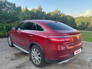 2015 Mercedes-Benz GLE Coupe 400 I (C292), красный, 3300000 рублей, вид 4