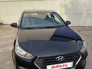2019 Hyundai Solaris II, чёрный, 1250000 рублей, вид 3