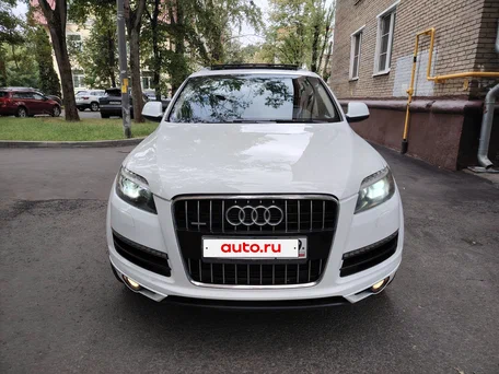 2011 Audi Q7 I (4L) Рестайлинг, белый, 1895000 рублей, вид 2