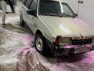 2003 Lada (ВАЗ) 21099, серебристый, 55000 рублей, вид 1