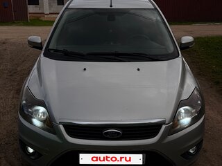 2008 Ford Focus II Рестайлинг, серебристый, 660000 рублей, вид 1