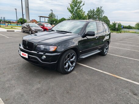 2002 BMW X5 3.0i I (E53), чёрный, 1200000 рублей, вид 1