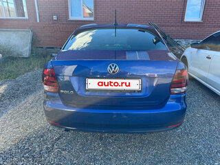 2020 Volkswagen Polo V Рестайлинг, синий, 1610000 рублей, вид 3