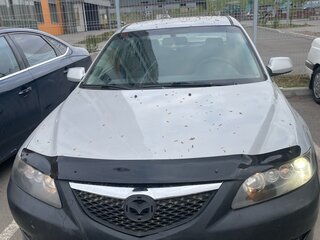 2005 Mazda 6 I (GG) Рестайлинг, серебристый, 335000 рублей, вид 4