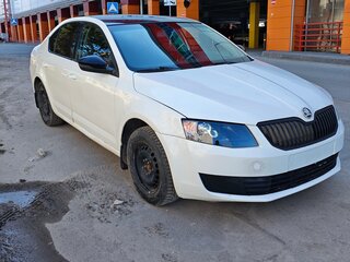 2014 Skoda Octavia III (A7), белый, 580000 рублей, вид 3