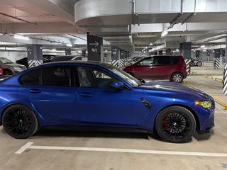 2022 BMW M3 Competition Package VI (G80), синий, 8500000 рублей, вид 3