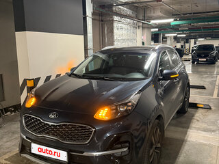 2019 Kia Sportage IV Рестайлинг, синий, 2350000 рублей, вид 2