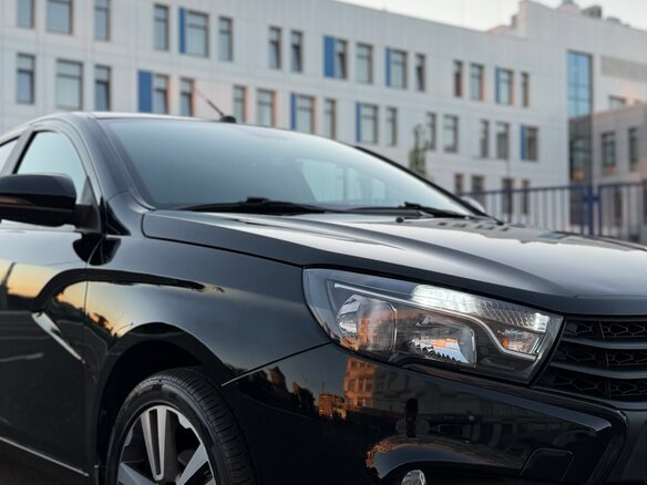 2021 Lada (ВАЗ) Vesta I, чёрный, 1040000 рублей - вид 12