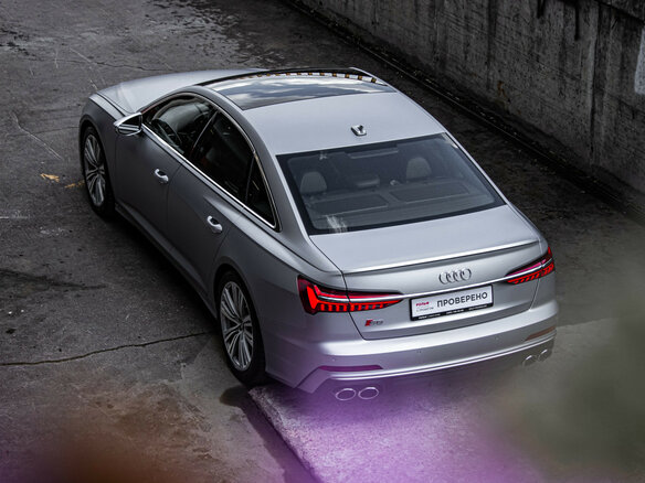 2020 Audi S6 V (C8), серый, 5500000 рублей - вид 6