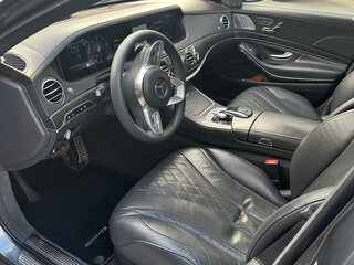 2019 Mercedes-Benz S-Класс 400 d Long VI (W222, C217) Рестайлинг, серый, 6250000 рублей, вид 5