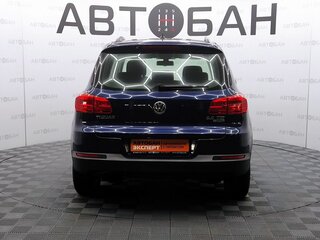 2016 Volkswagen Tiguan I Рестайлинг, синий, 1640000 рублей, вид 5