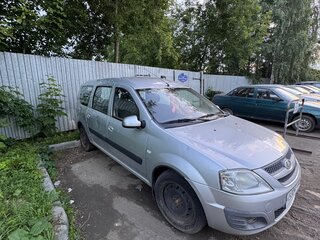 2014 Lada (ВАЗ) Largus I, серебристый, 380000 рублей, вид 1