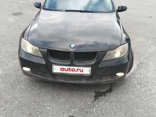 2006 BMW 3 серии 318i V (E90/E91/E92/E93), чёрный, 740000 рублей, вид 2