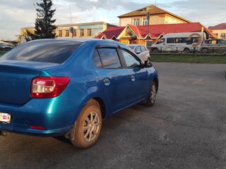 2018 Renault Logan II, синий, 795000 рублей, вид 3