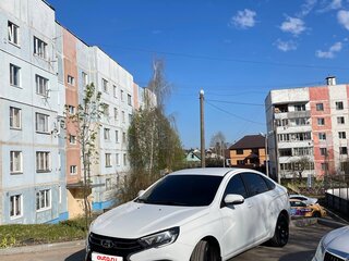 2024 Lada (ВАЗ) Vesta I Рестайлинг (NG), белый, 1100000 рублей, вид 4