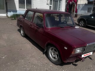 2005 Lada (ВАЗ) 2107, пурпурный, 40000 рублей, вид 1