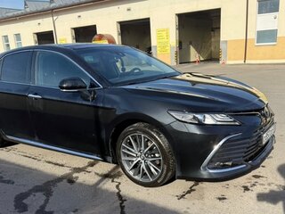 2023 Toyota Camry US Market VIII (XV70) Рестайлинг, чёрный, 2900000 рублей, вид 2