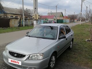 2006 Hyundai Accent ТагАЗ II, серебристый, 375000 рублей, вид 1