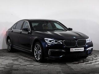 2017 BMW 7 серии Long 750Li xDrive VI (G11/G12), чёрный, 2499000 рублей, вид 3
