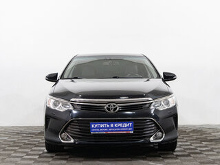 2015 Toyota Camry VII (XV50) Рестайлинг, чёрный, 2099000 рублей, вид 2