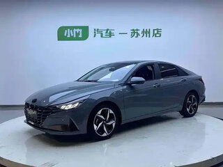 2022 Hyundai Elantra VII (CN7), серебристый, 1450300 рублей, вид 1