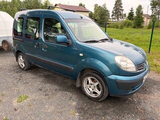 2008 Renault Kangoo I Рестайлинг, синий, 495000 рублей, вид 3