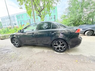 2008 Mitsubishi Lancer X, чёрный, 950000 рублей, вид 2