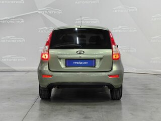 2013 Lada (ВАЗ) Kalina II, зелёный, 499000 рублей, вид 4