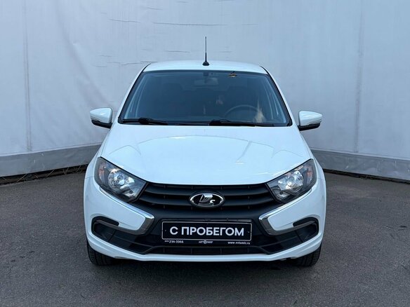 2024 Lada (ВАЗ) Granta I Рестайлинг, белый, 695000 рублей - вид 1
