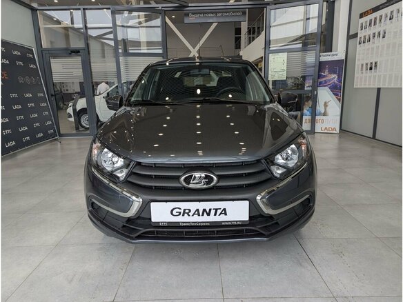2026 Lada (ВАЗ) Granta I Рестайлинг, серый, 845000 рублей - вид 1