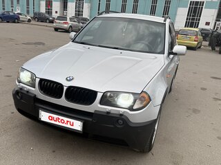 2003 BMW X3 30i I (E83), серебристый, 950000 рублей, вид 1