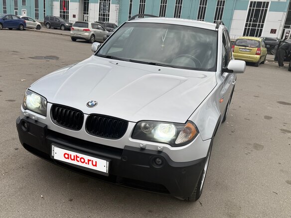 2003 BMW X3 30i I (E83), серебристый, 900000 рублей