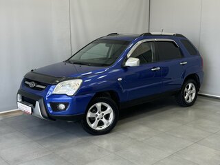 2009 Kia Sportage II Рестайлинг, синий, 930000 рублей, вид 1