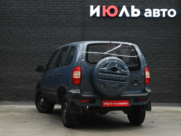 2008 Chevrolet Niva I, голубой - вид 4