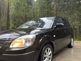 2005 Kia Rio II, чёрный, 320000 рублей, вид 4