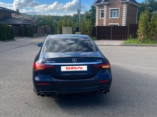2022 Mercedes-Benz E-Класс AMG 53 AMG V (W213) Рестайлинг, синий, 6990000 рублей, вид 4