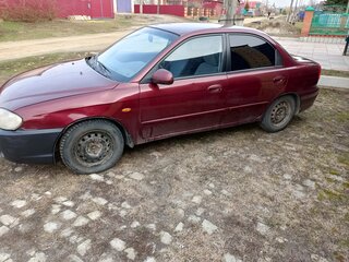 2006 Kia Spectra I Рестайлинг 2, красный, 179000 рублей, вид 2