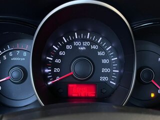2013 Kia Rio 5-speed III, голубой, 860000 рублей, вид 4